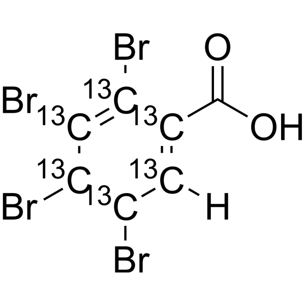 2,3,4,5-Tetrabromobenzoic acid-13C6 2710628-49-0